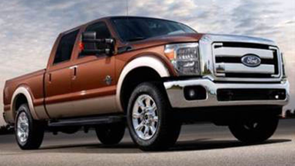 2012 Ford F-250 Super Duty in copper.
