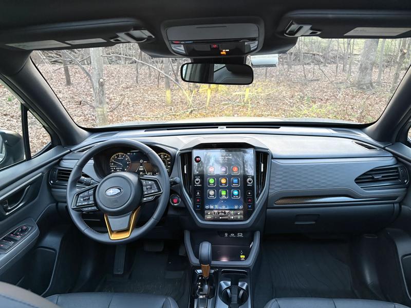 2026 Subaru Forester Wilderness interior.