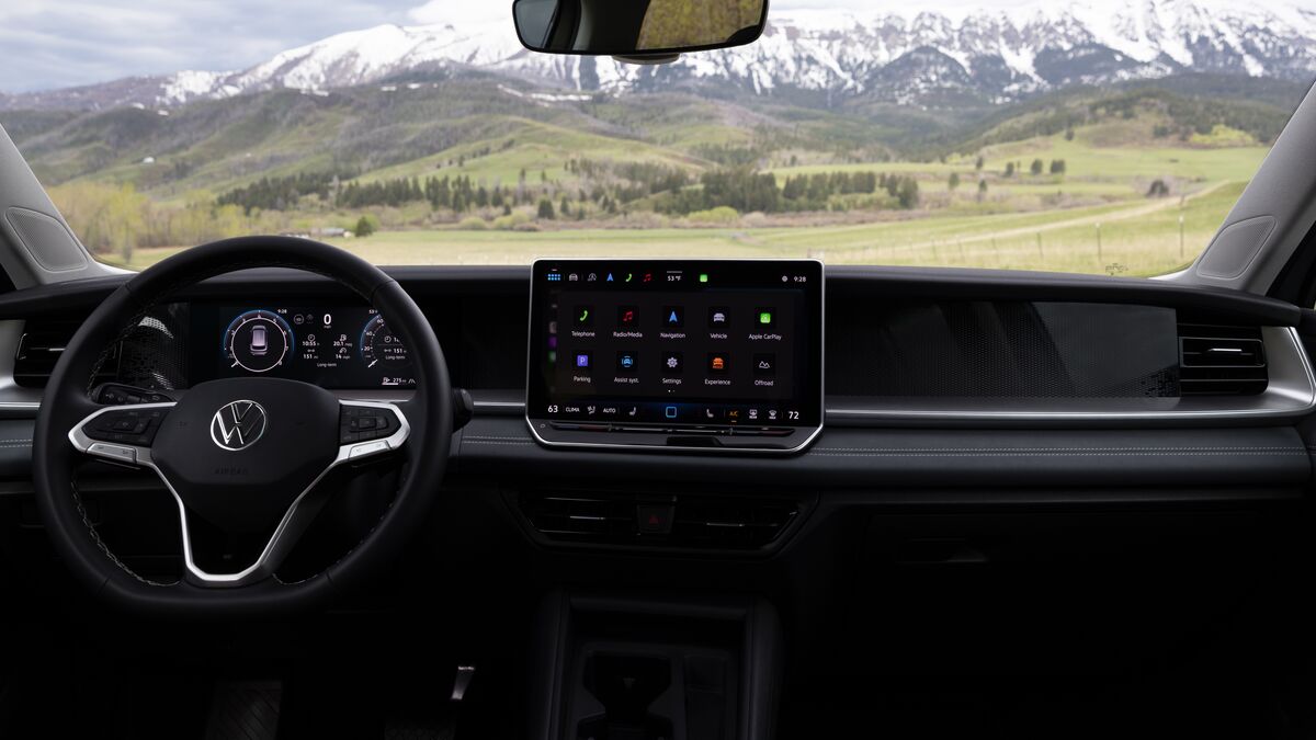 2025 Volkswagen Tiguan interior.