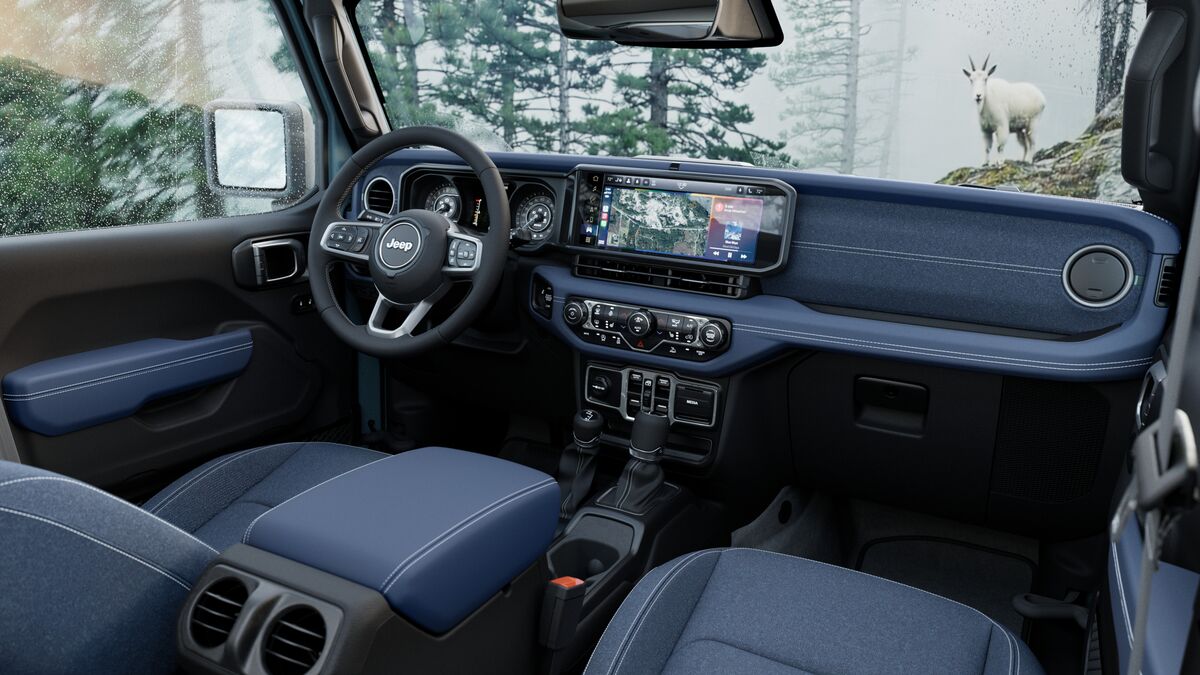 New Jeep Special Edition Dons Blue Jean Interior