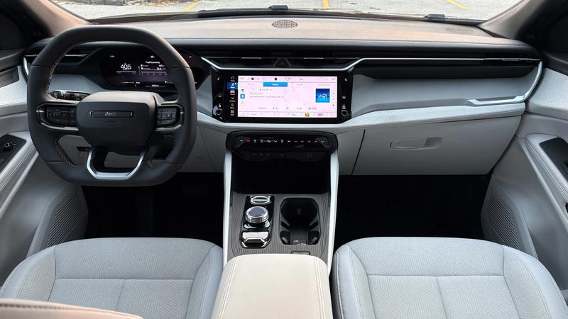 Jeep Cherokee interior.