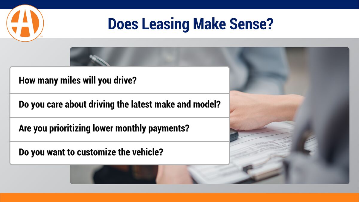 Infograph for Does Leasing Make Sense