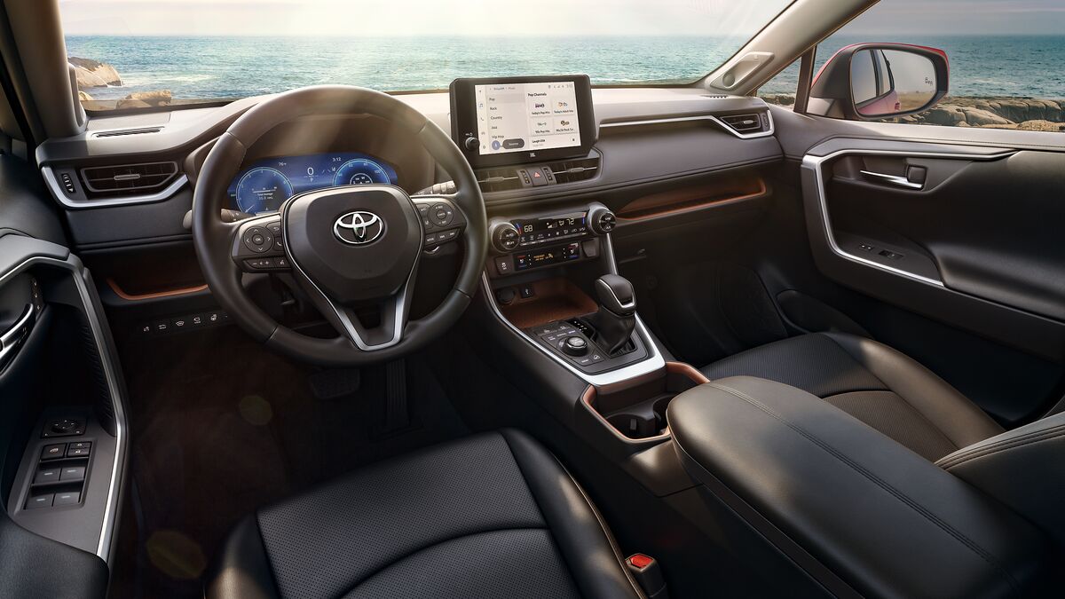 2025 Toyota RAV4 interior.