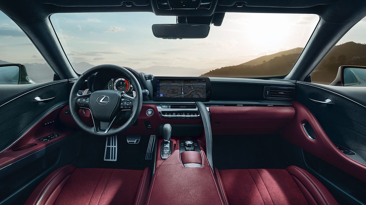 A Look Inside the 2025 Lexus LC A Look Inside the 2025 Lexus LC
