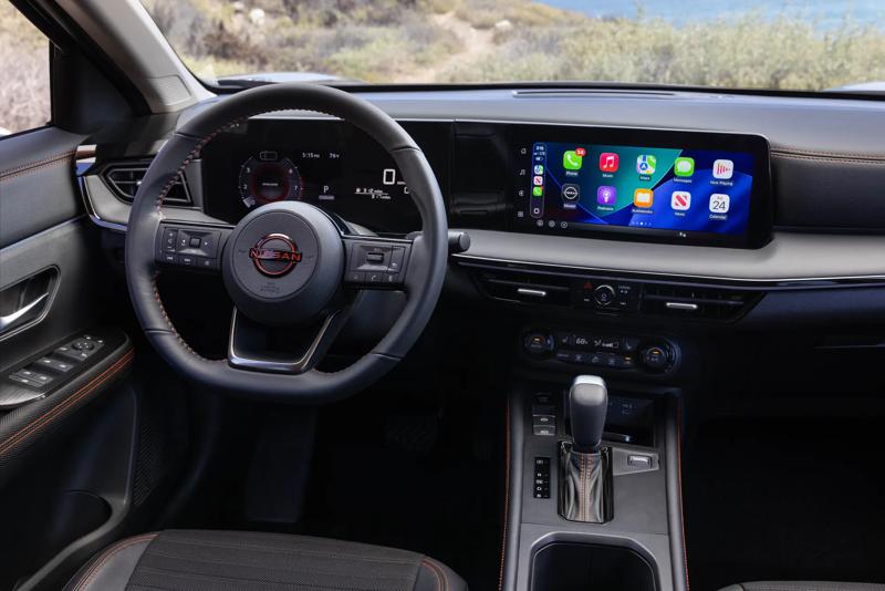 2027 Nissan Kicks Rock Creek interior.