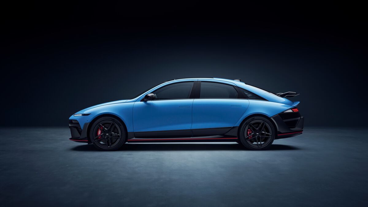 Hyundai Reveals High-Powered Ioniq 6 N