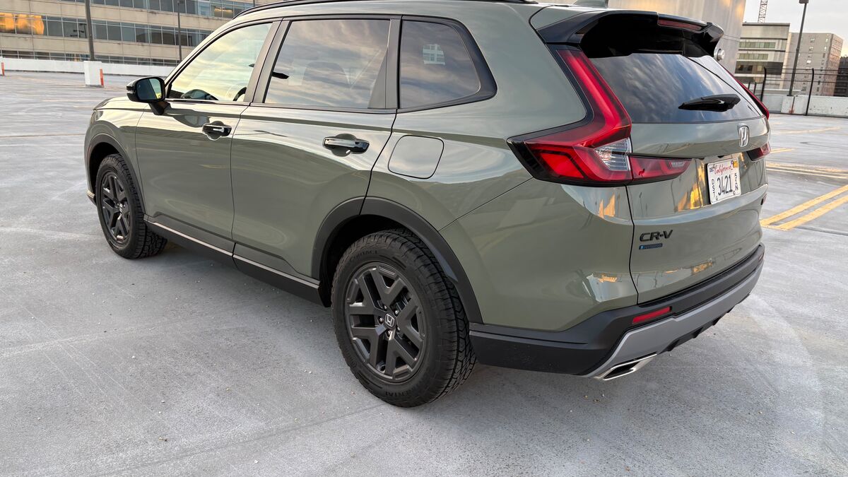 Driving the 2026 Honda CR-V TrailSport Hybrid