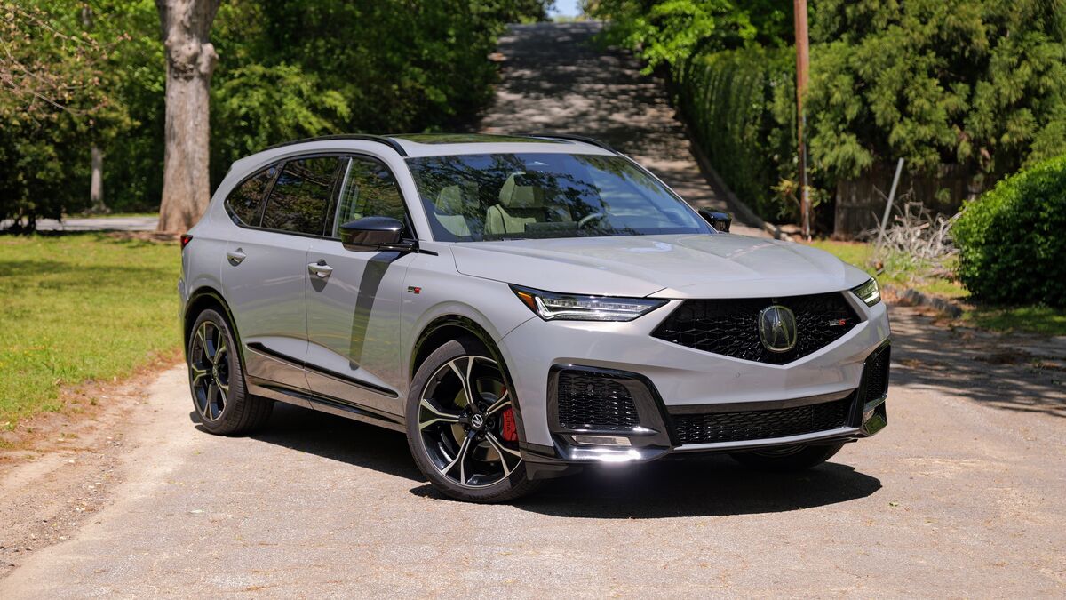 2025 Acura MDXType S parked outside.