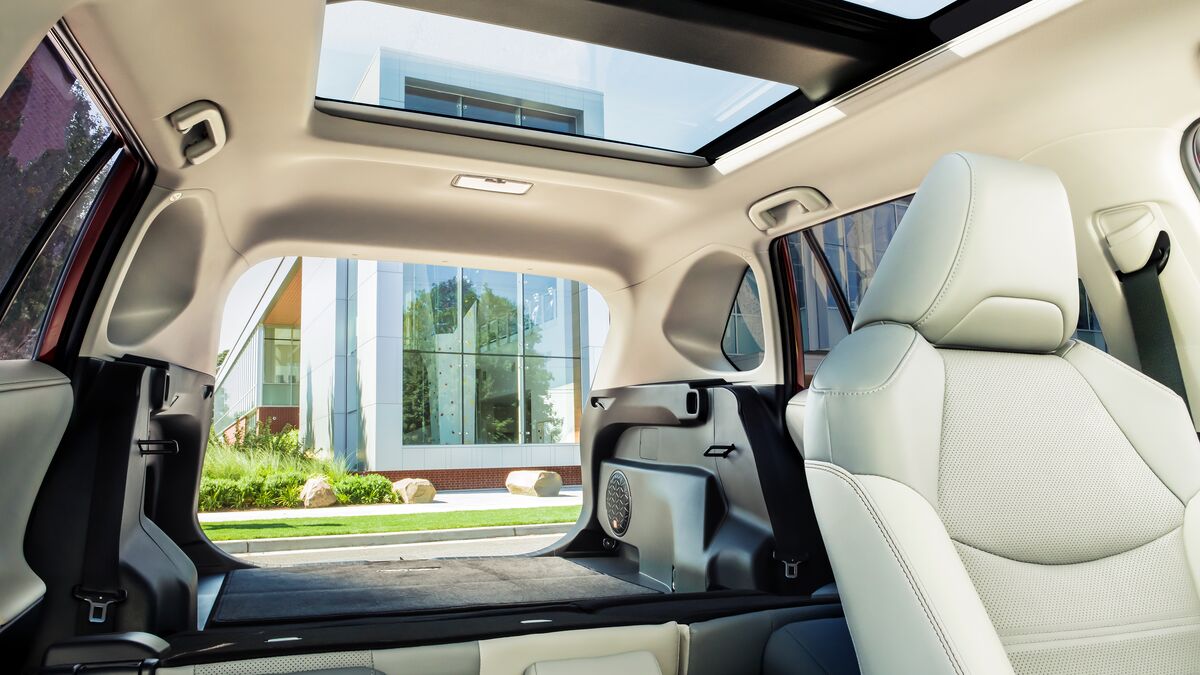 2025 Toyota RAV4 cargo area.