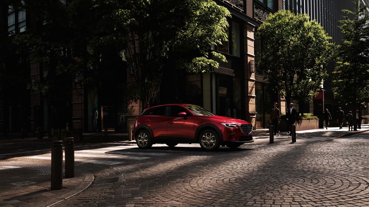 2020 Mazda CX-3 in red