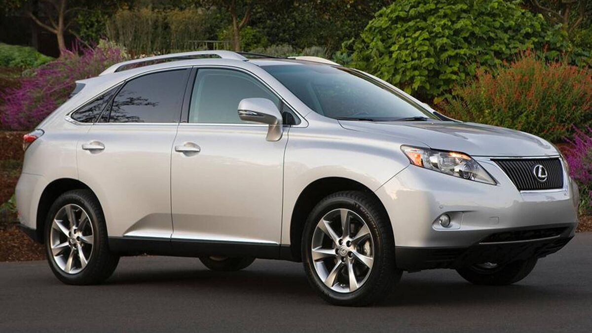 2011 Lexus RX front right in white