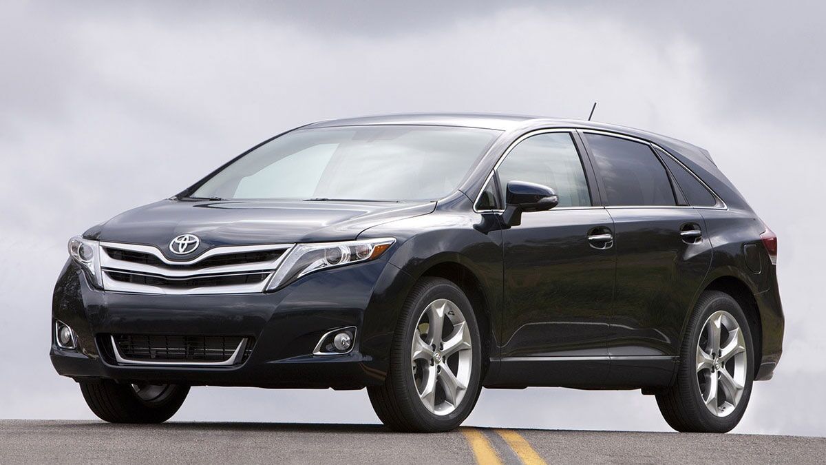 2015 Toyota Venza in gray.