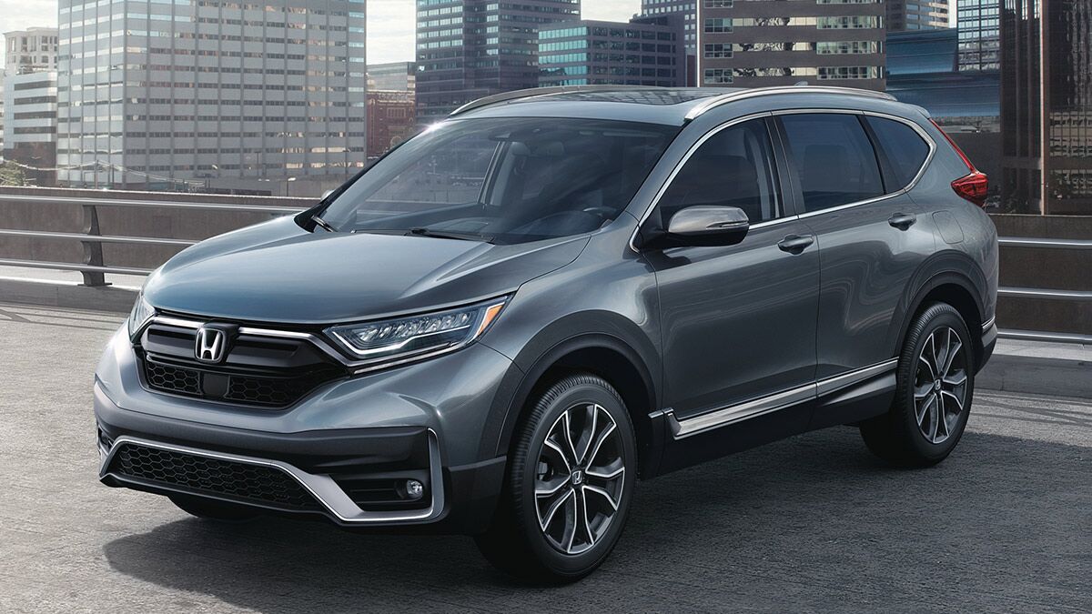 2022 Honda CR-V in gray.