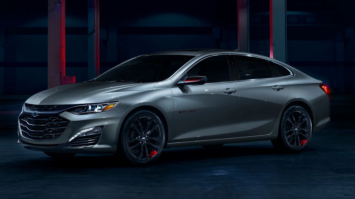 2024 chevrolet Malibu in a dark room.