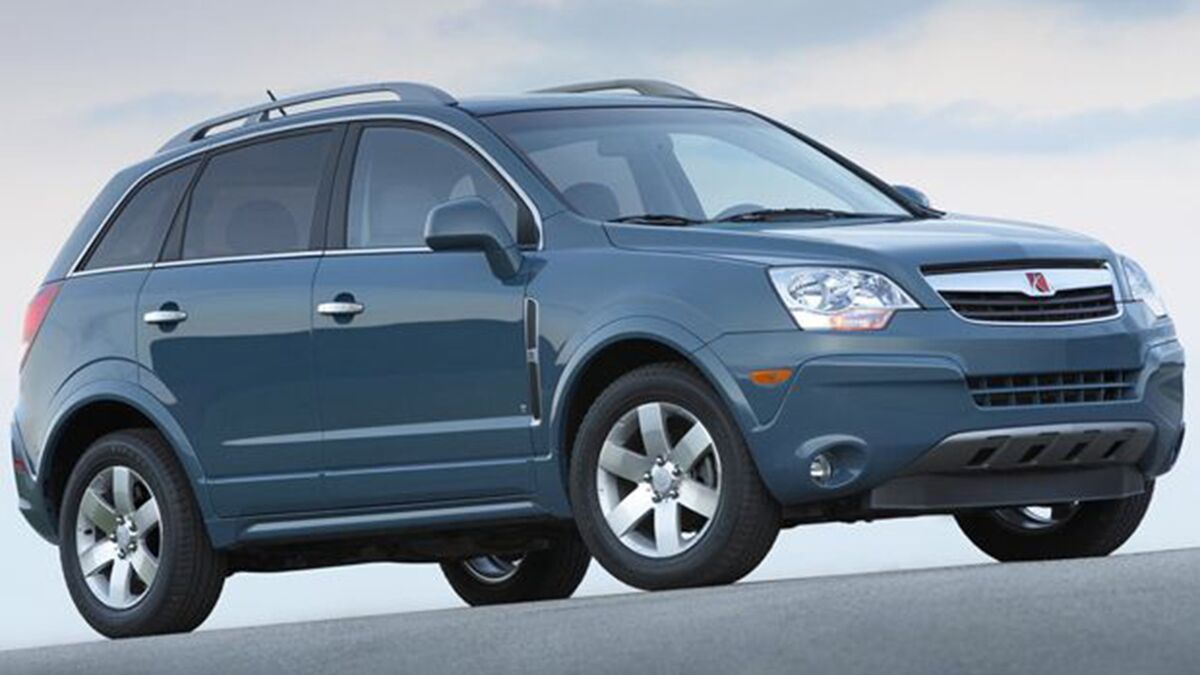 2009 Saturn Vue Front Right in Blue