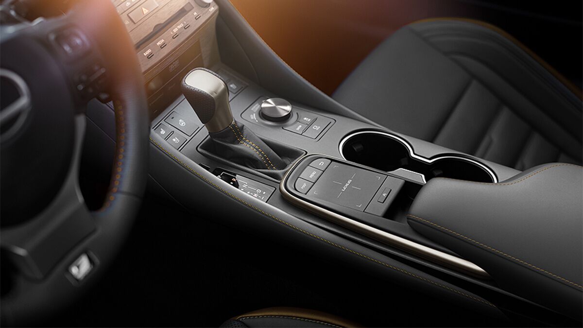2024 Lexus RC interior.