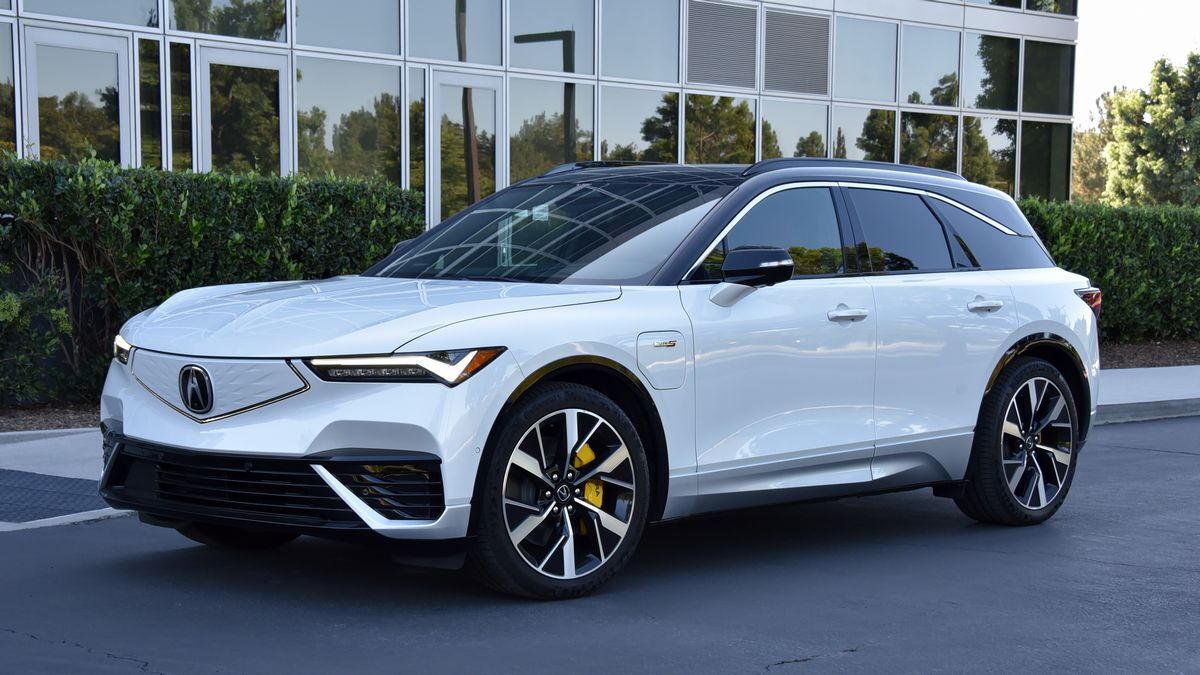 2024 Acura ZDX in Snowfall Pearl