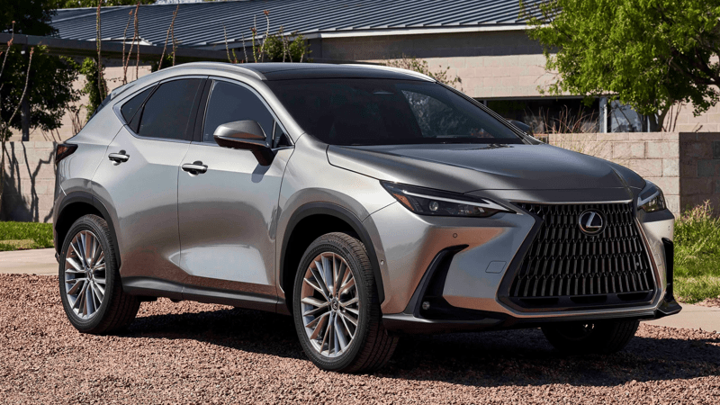 2026 Lexus 350h in the driveway.