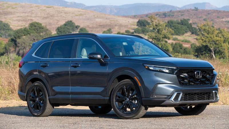 2025 Honda CR-V Hybrid in Solar Silver